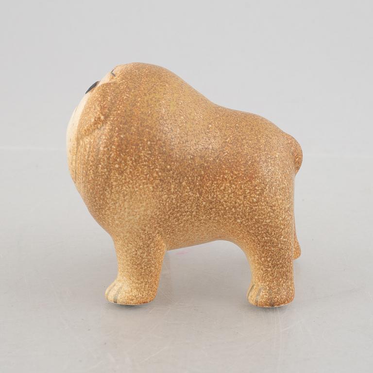 Lisa Larson, a set of three stoneware figurines, K-Studion and Gustavsberg.