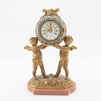 Table clock, Louis XVI style, Pedrini circa 1900.