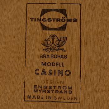 A 1960s "Casino" serving trolley design SVEN ENGSTRÖM & GUNNAR MYRSTRAND, Bra Bohag, Tingströms.