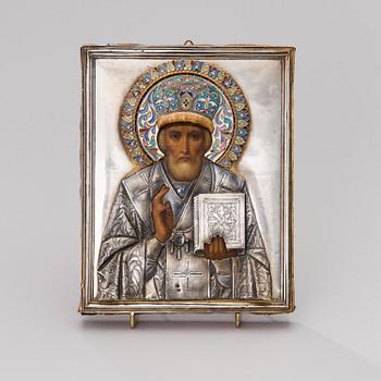 A Russian icon from the end of 19th century.