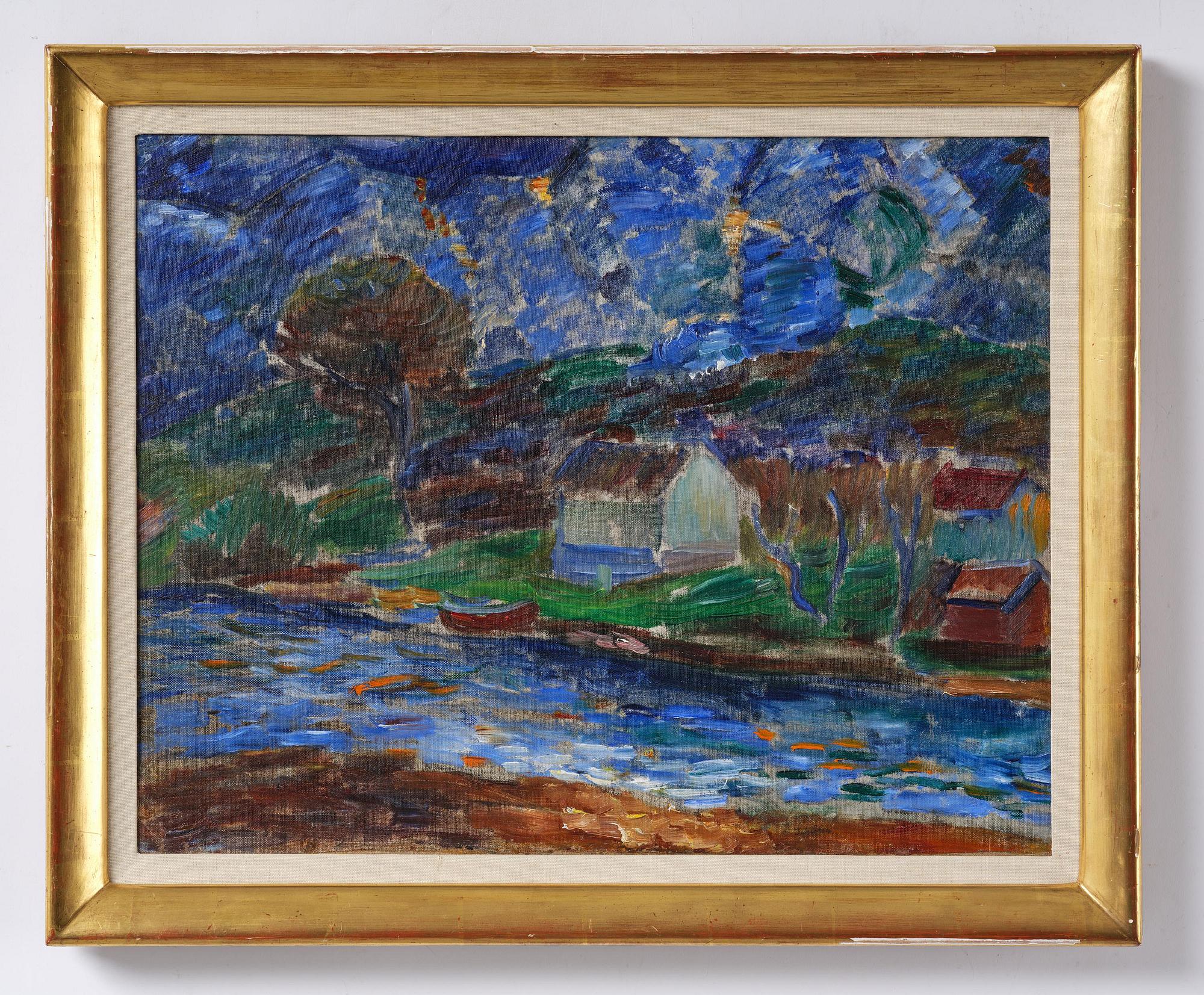 Inge Schiöler, House by the water.