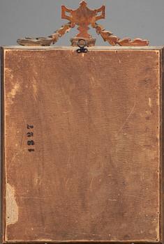 OKÄND KONSTNÄR, gouache på duk, 1800-tal.