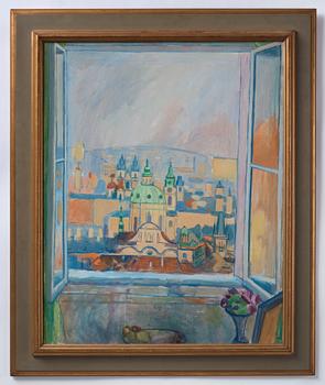 Hilding Linnqvist, View from Prague.