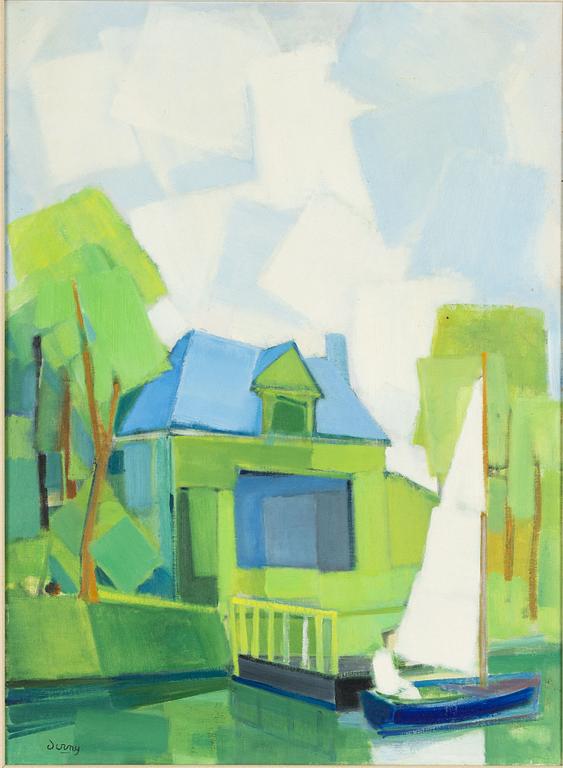 Bertrand Dorny, "La seine à Villene".