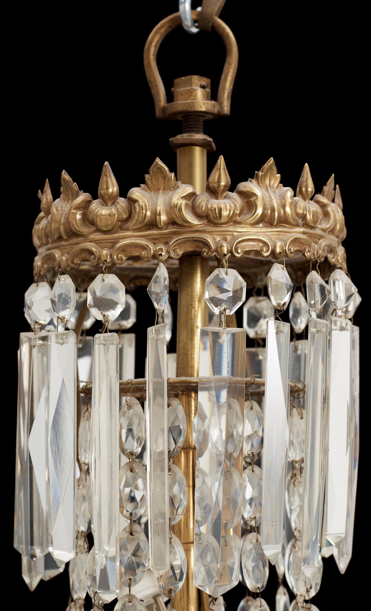 LJUSKRONA, oscariansk, 1800-talets slut. H 100.