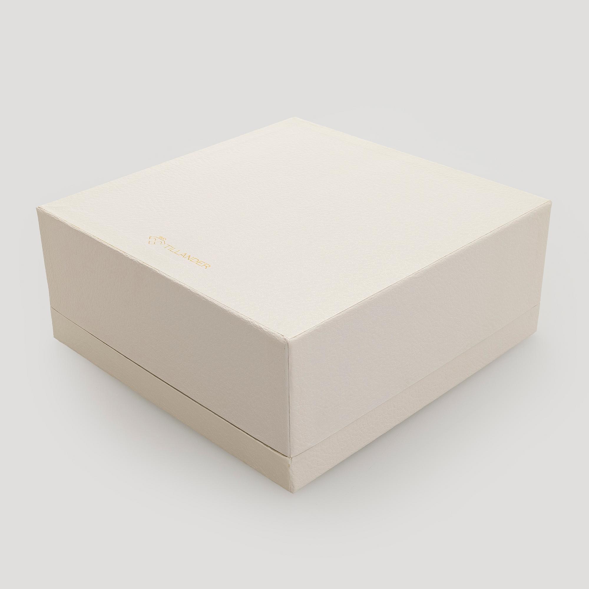 A sterling silver and enamel bowl, maker's mark of A. Tillander, Turku 2005.