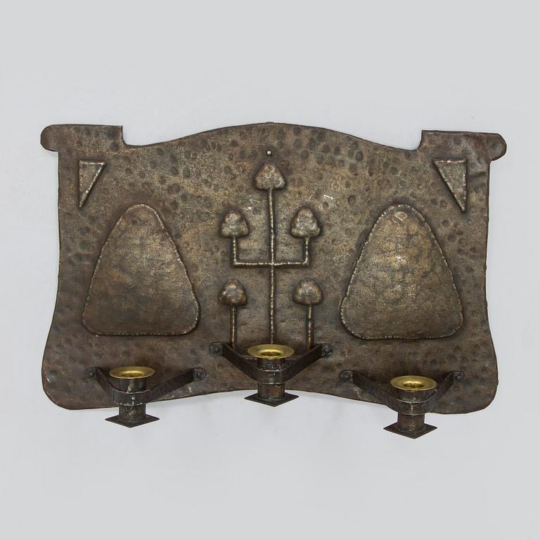 An early 20th century wall scone, Sweden.