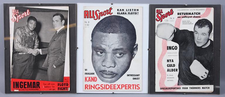 PARTI TIDNINGAR, 12 st, "All Sport", 1960-talets första del.