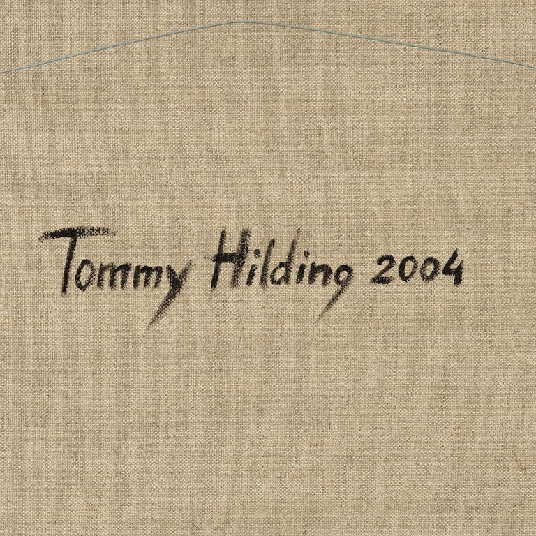 Tommy Hilding,  oil on canvas, signed and dated 2004 verso.