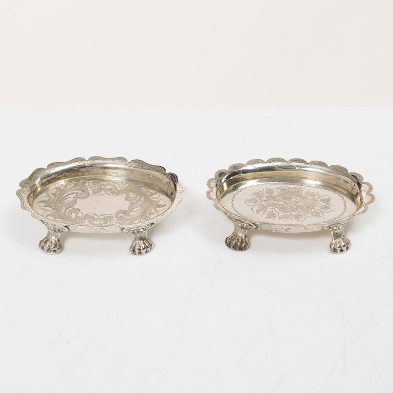 Parti silver, 6-delar, Sverige, 1838-1925.
