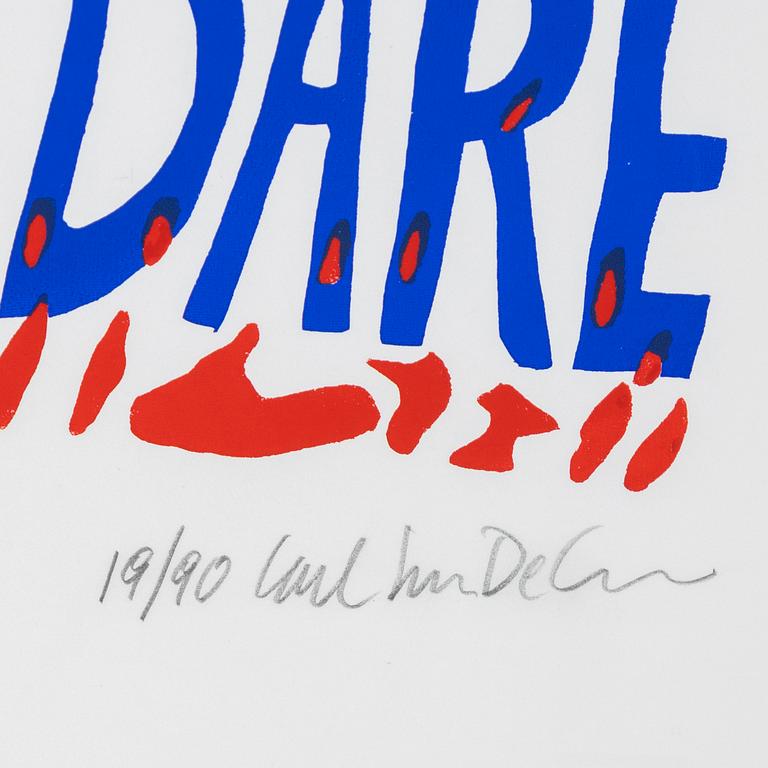 Carl Johan De Geer, "USA mördare".