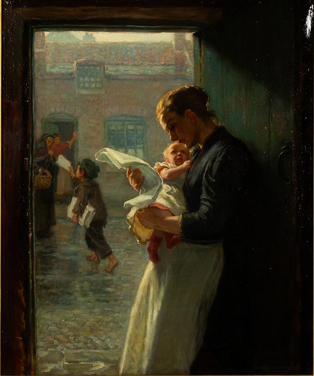 Ralph Hedley, Maternal Love.