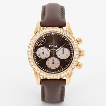 Omega, De Ville, Co-Axial, chronograph, wristwatch, 35 mm.