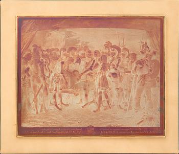 Abraham Wolfgang Kuffner,  a copper plate 1792.