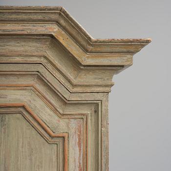 A Swedish late Baroque cabinet, first part 18th century.