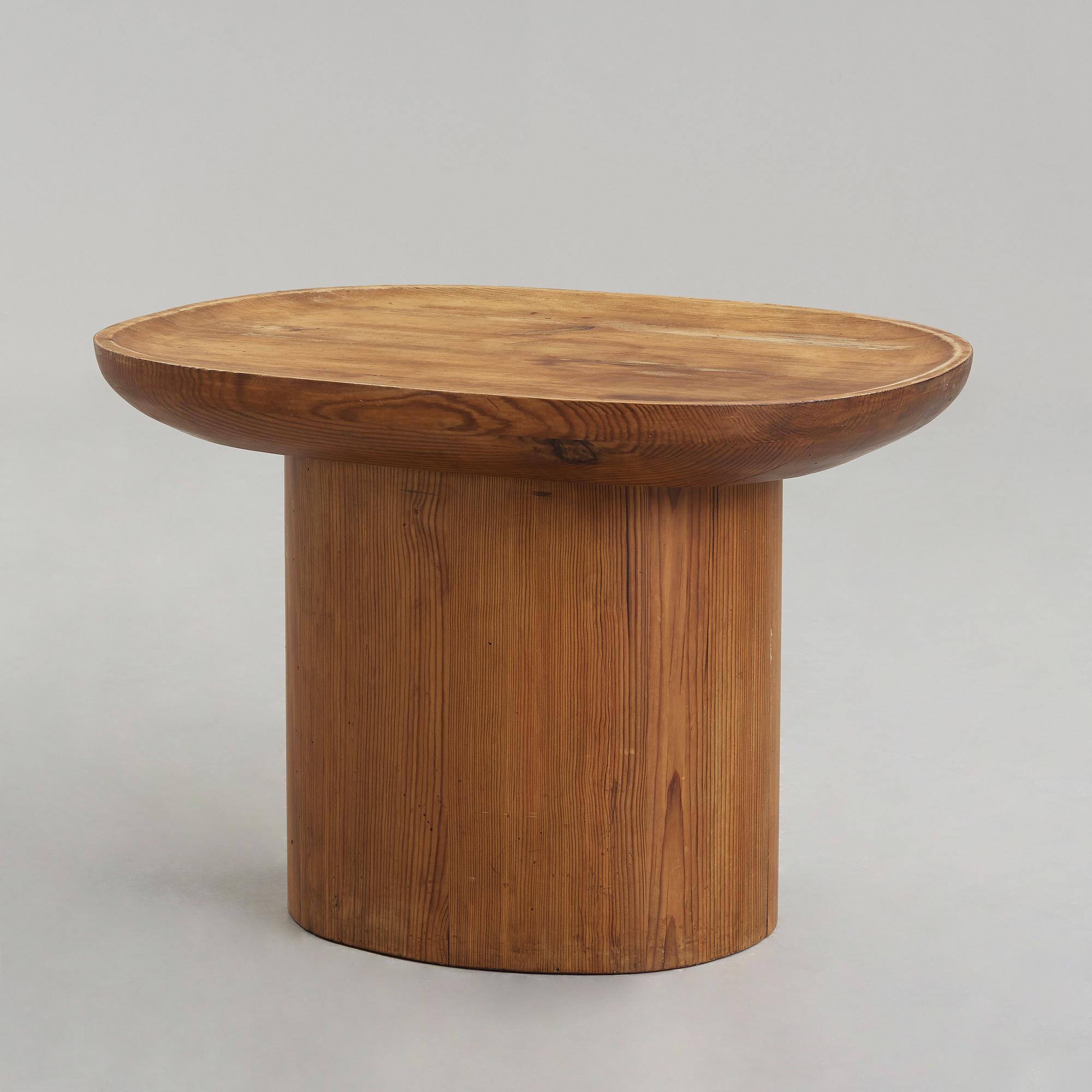 An Axel Einar Hjorth stained pine 'Utö' table, Nordiska Kompaniet 1930's.
