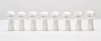 Bengt Lindström, chess game with chess pieces, executed around 1994-95.