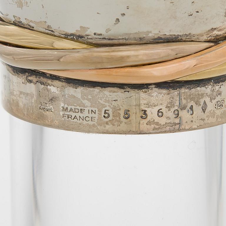 Cartier, A late 20th century wine carafe, France.