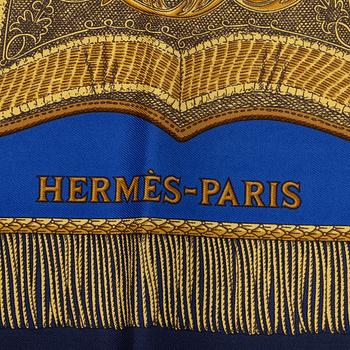 Hermès, scarf, "Poste et Cavalerie".