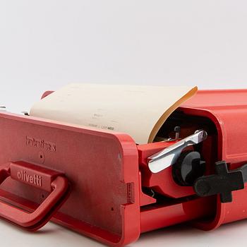 Ettore Sottsass, typewriter, "Valentine s", Olivetti, Italy.