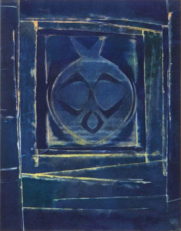 Max Ernst, "Blue vase" from the 20th century no. 10 1958.
