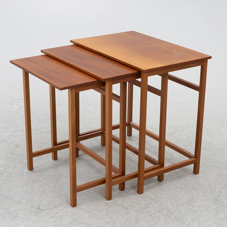 Josef Frank, set table, 3 pieces, model B 618, Svenskt Tenn, ca 1990.