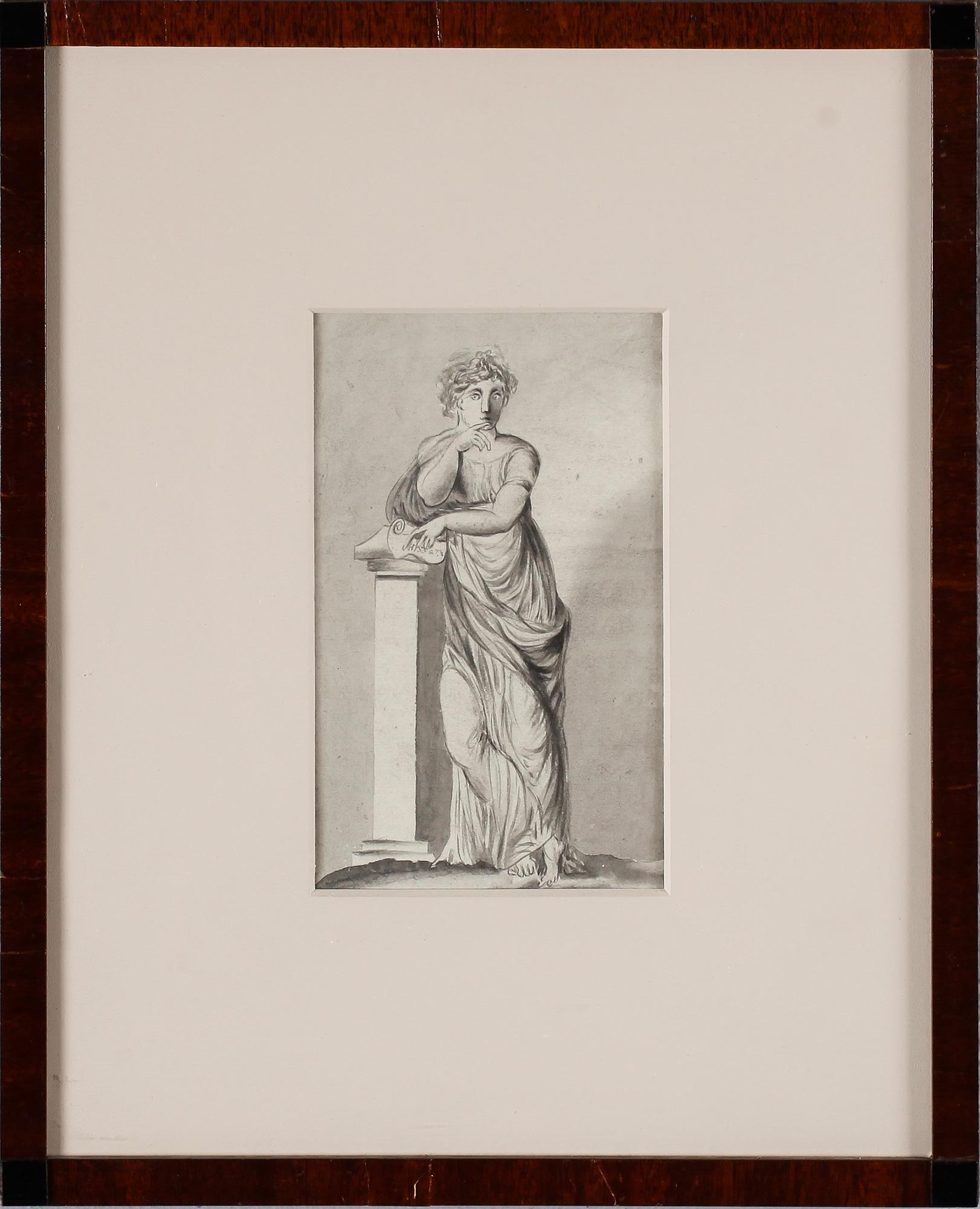 OIDENTIFIERAD KONSTNÄR, 3 st, laveringar, 1800-talets första hälft.