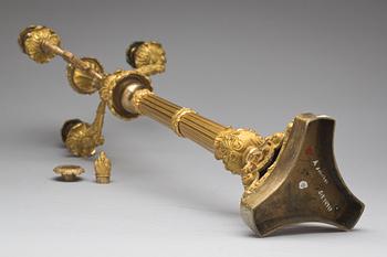KANDELABER, empirestil, 1800-talets andra hälft.