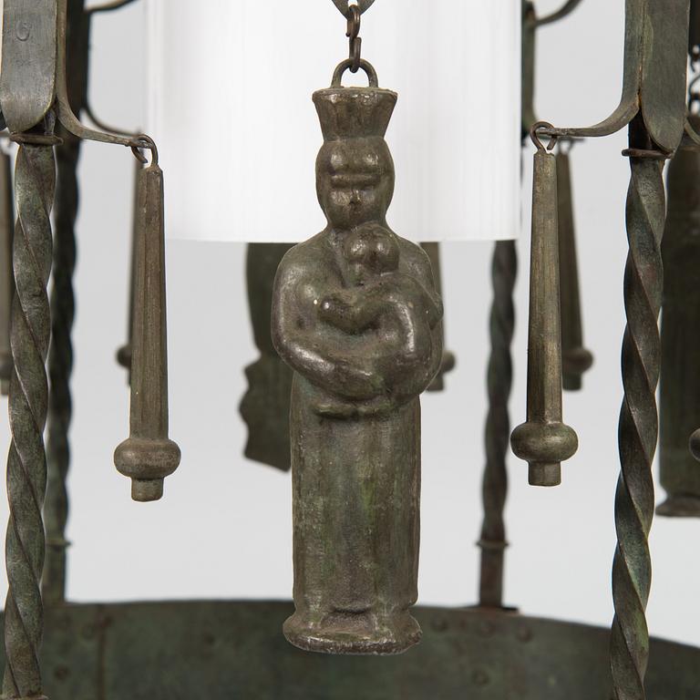 Eino Schroderus, A 1920s chandelier /church chandelier for Taidetakomo Koru.