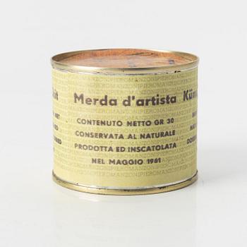 Piero Manzoni, skulptur, "Artist's Shit", utgiven av Piero Manzoni Foundation, Italien, 2013.