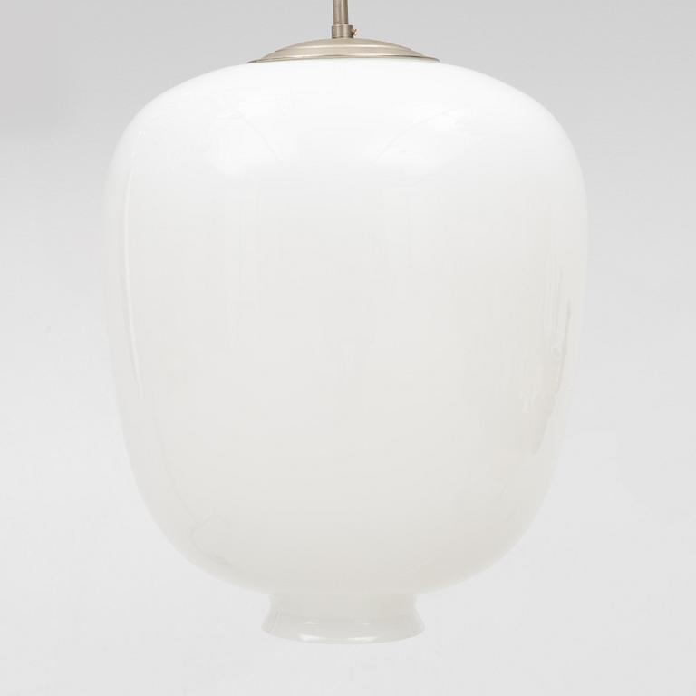 Harald Notini, a model "11471" ceiling lamp, Arvid Böhlmarks Lampfabrik, 1940's.