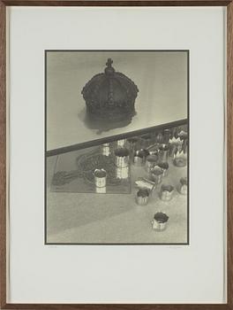 Leif Elggren,  lithograph, signed and numbered 110/150.