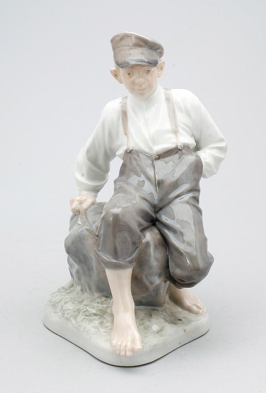 FIGURIN, porslin, Royal Copenhagen, Danmark.