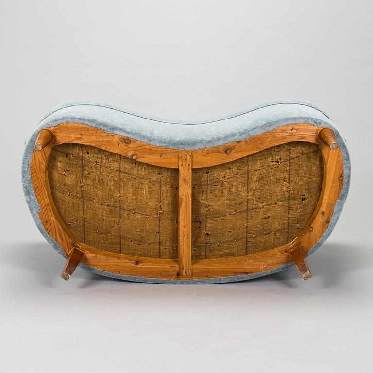 A mid-20th century sofa.