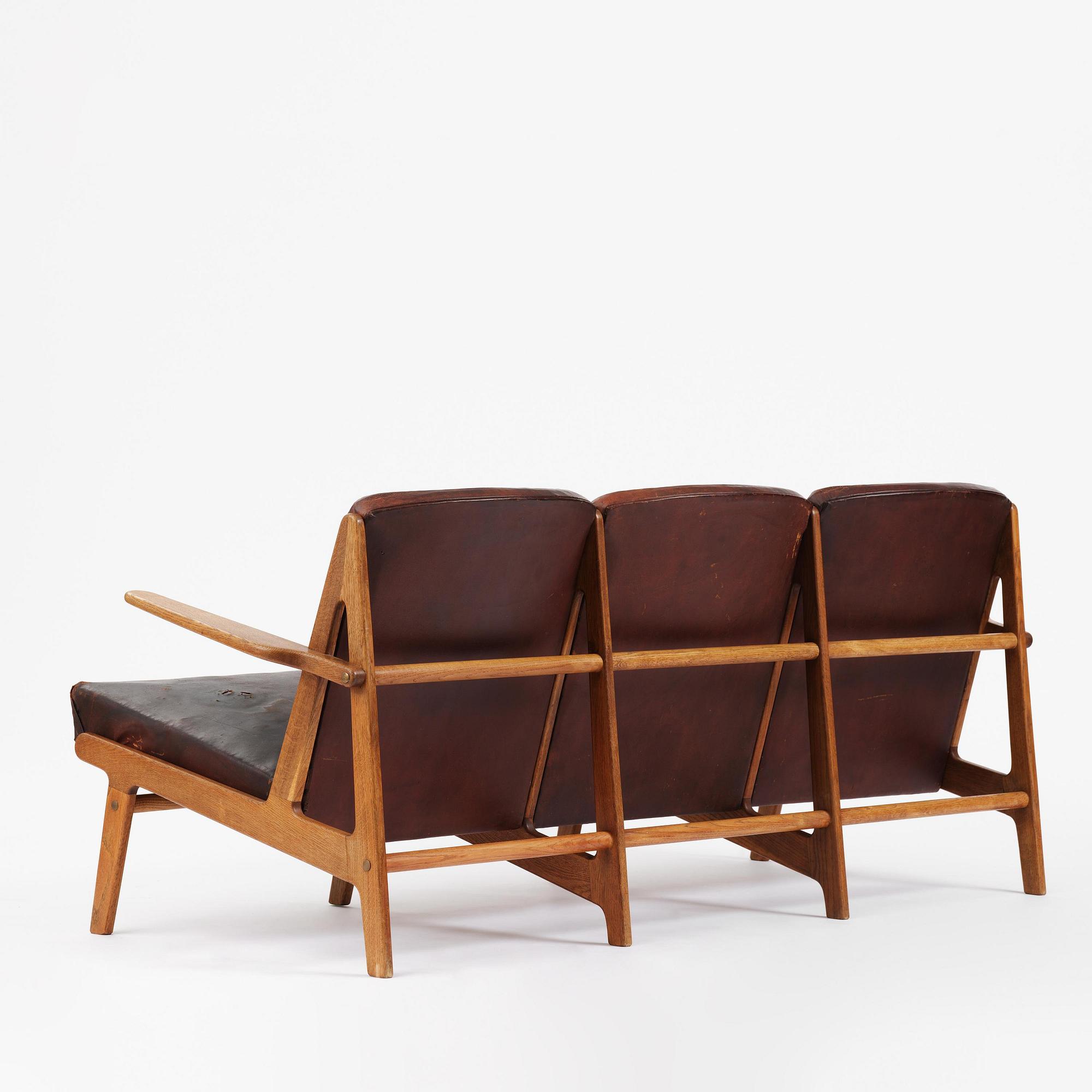 Børge Mogensen, soffa, Tage Kristiansen, Danmark, ca 1951.
