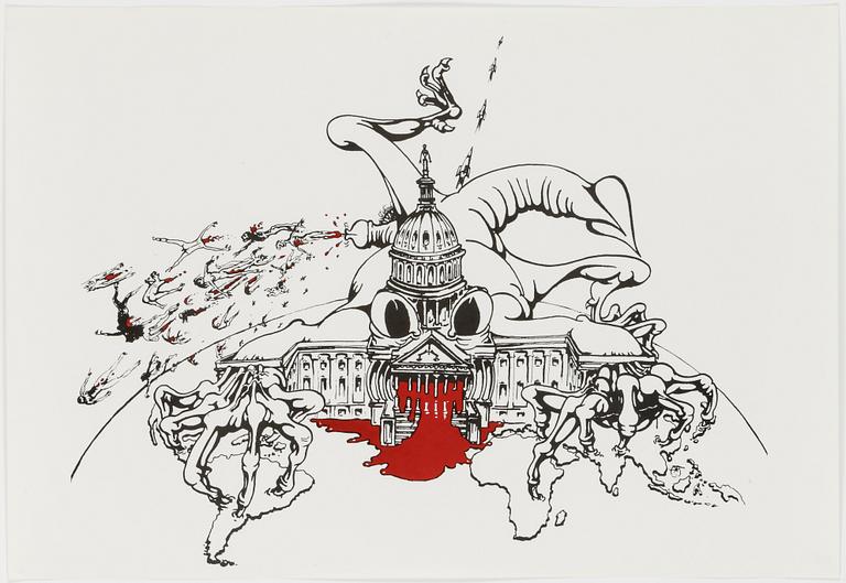 AFFISCHER, 4 st, Ulf Rahmberg.