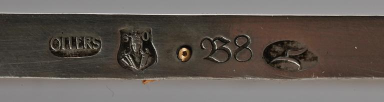 SPEGELLAMPETTER, ett par, samt SPEGEL, bl a Edvin Ollers, 1928.