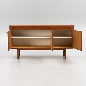 A teak-veneered sideboard, 1960's/70's.