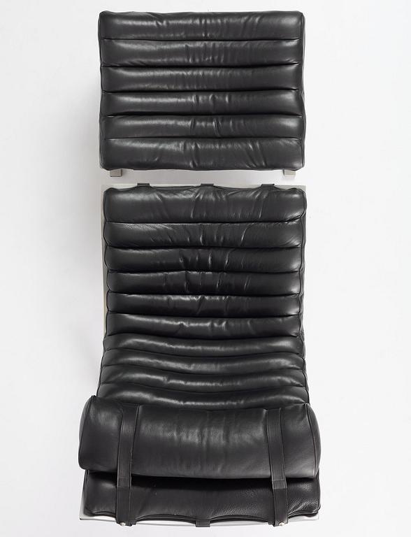 Arne Norell, an "Ari" armchair with ottoman, Norell Möbel, Aneby.