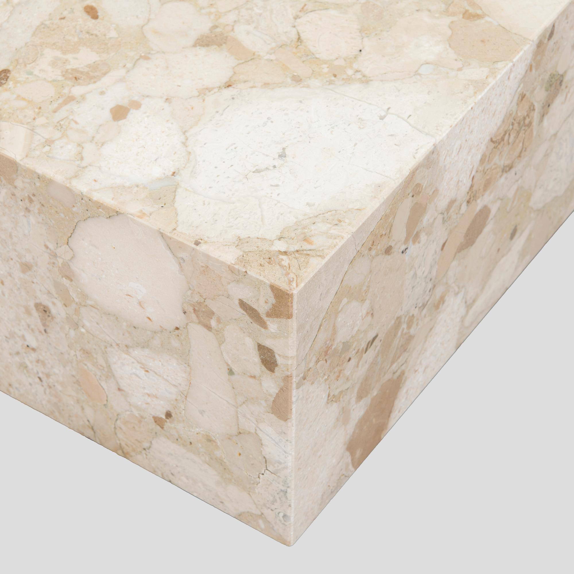 Norm Architects, coffee table, "Plinth Grand" Audo Copenhagen, Denmark. Designed in 2019.