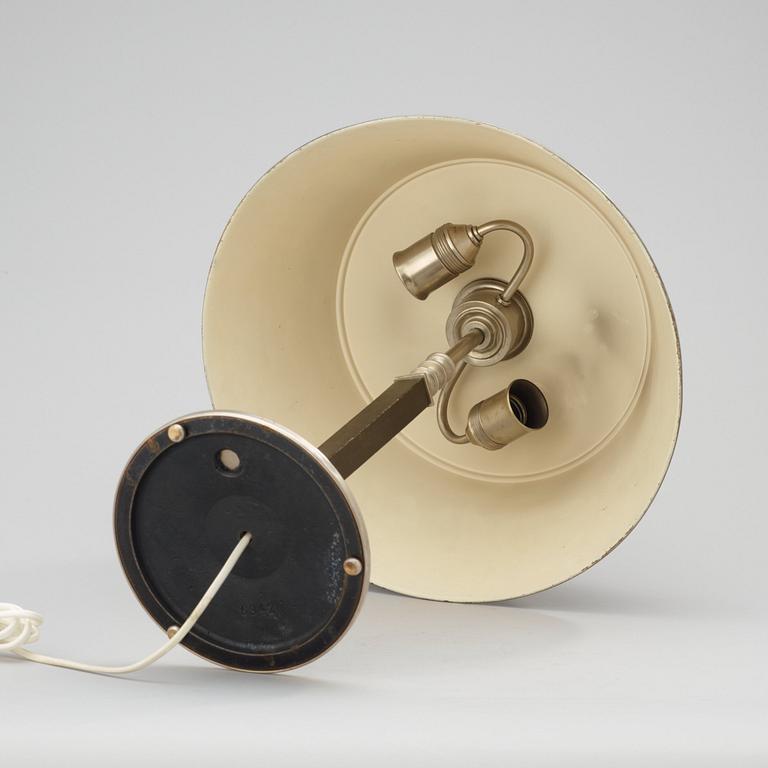 BÖHLMARKS LAMPFABRIK, bordsarmatur, Stockholm ca 1928-30, modell 6942.