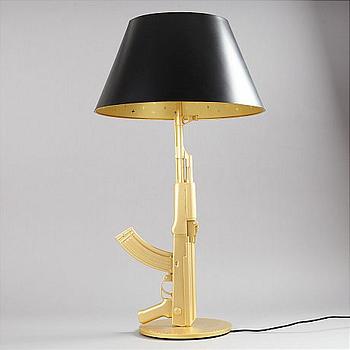 Philippe Starck, table lamp, "Table Gun", Flos, designed 2005.