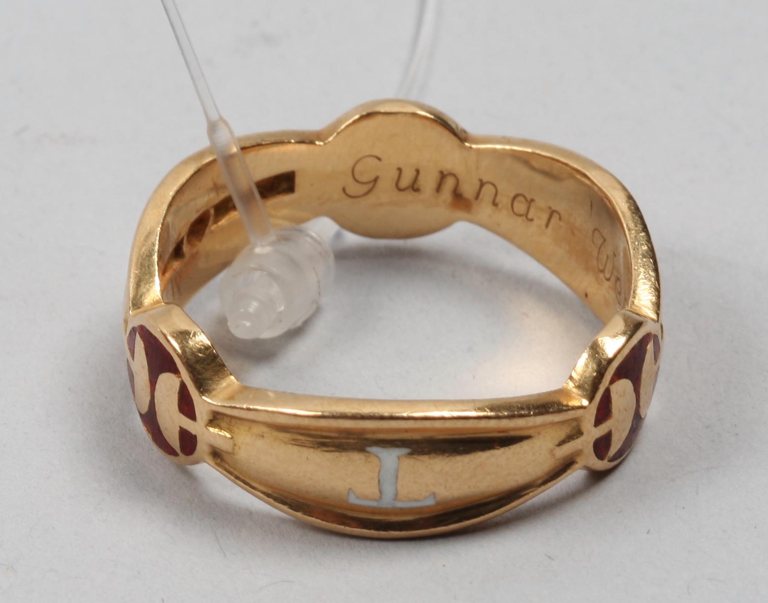 RING, guld, 18 k.