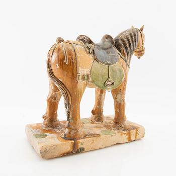 Figurine China Ming Dynasty China glazed earthenware.