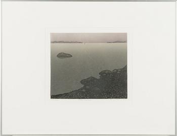 Lea Ignatius, etching, signed and dated 1986, numbered tpl'a 12/70.