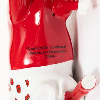 Six 'Cow Parade' figurines, 2000s.