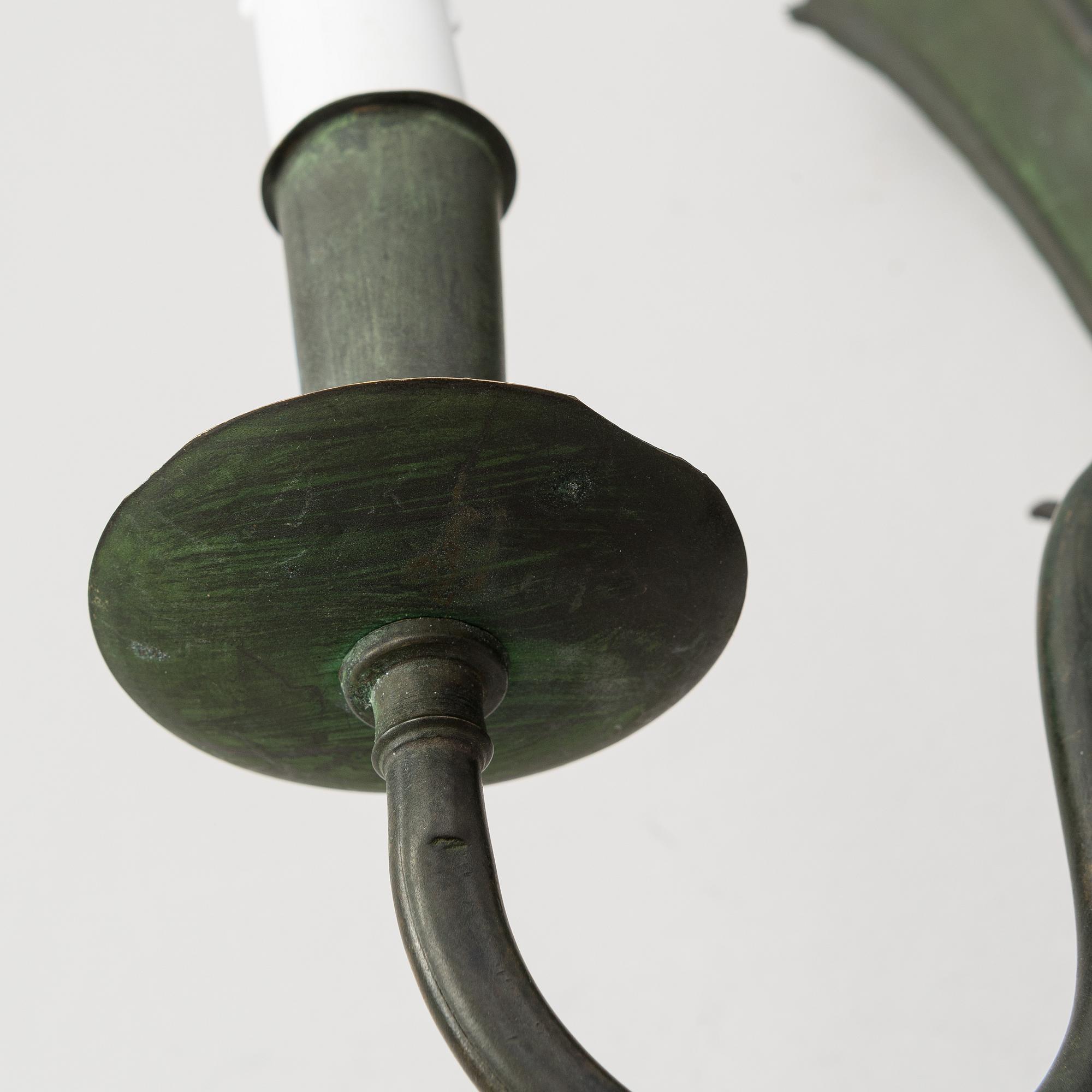 Paavo Tynell, vägglampett, modell 7004, Taito 1930-tal.