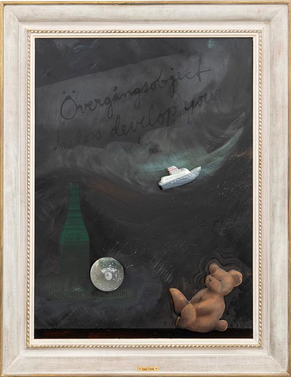 Hans Frode, mixed media signed and dated 1995.