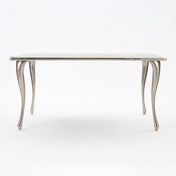 Fredrik Wretman, bord, del av installationen "And so it goes", ed. 14, Källemo, efter 1992.