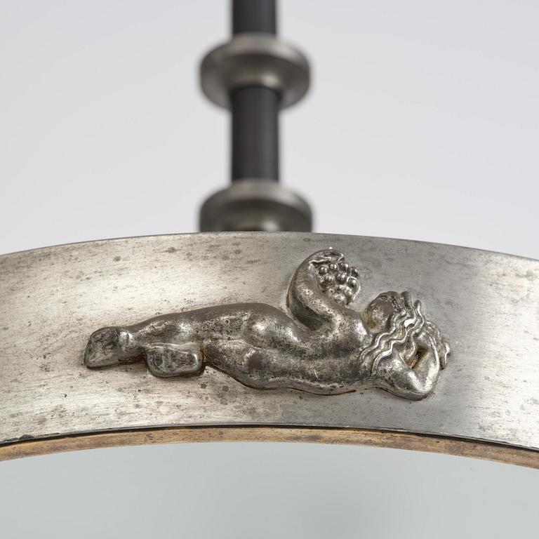 Anna Petrus, a ceiling lamp model G 454 (Båstadkronan), Firma Svenskt Tenn, Stockholm, 1927-28.